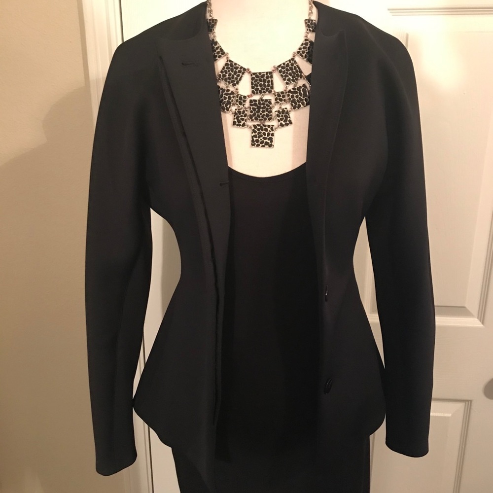 Theory Black Dolman Jersey Jacket